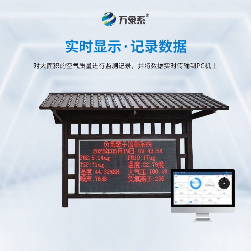 公園負氧離子監測系統