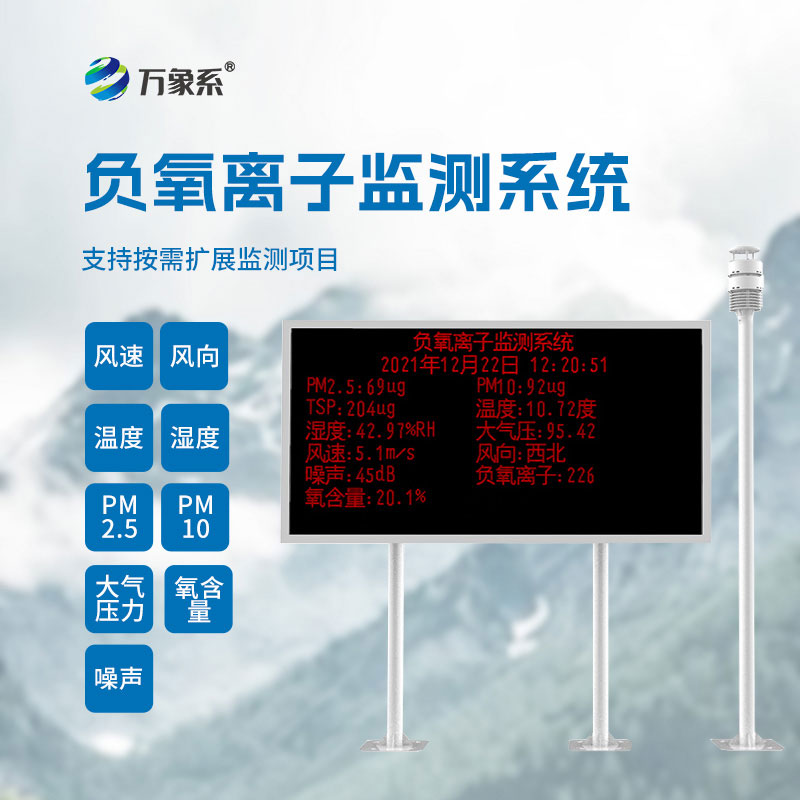 景區負氧離子監測儀