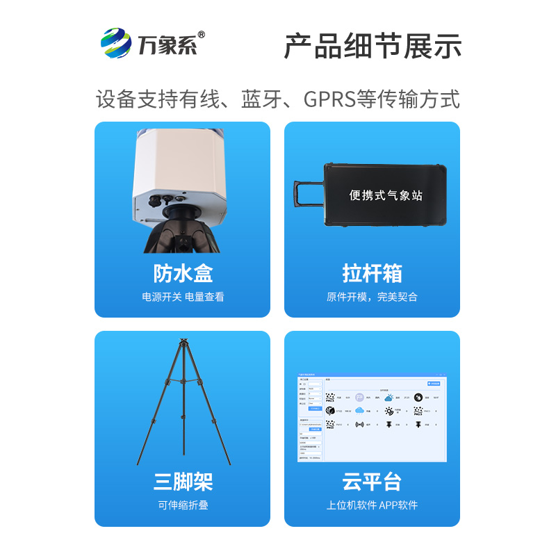 基層防災(zāi)工程便攜式氣象儀：災(zāi)害現(xiàn)場的“移動氣象哨兵”