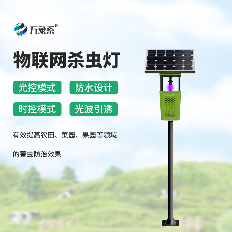 吸走蟲害！風吸式殺蟲燈讓農田種植更綠色健康